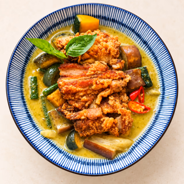 Green curry (spicy)